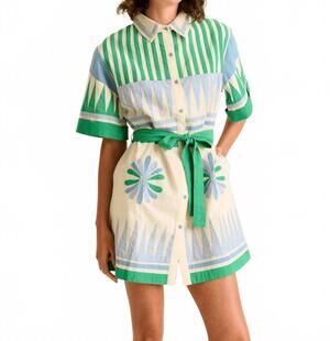NEW CAROLINA K amaia mini dress in gardenia